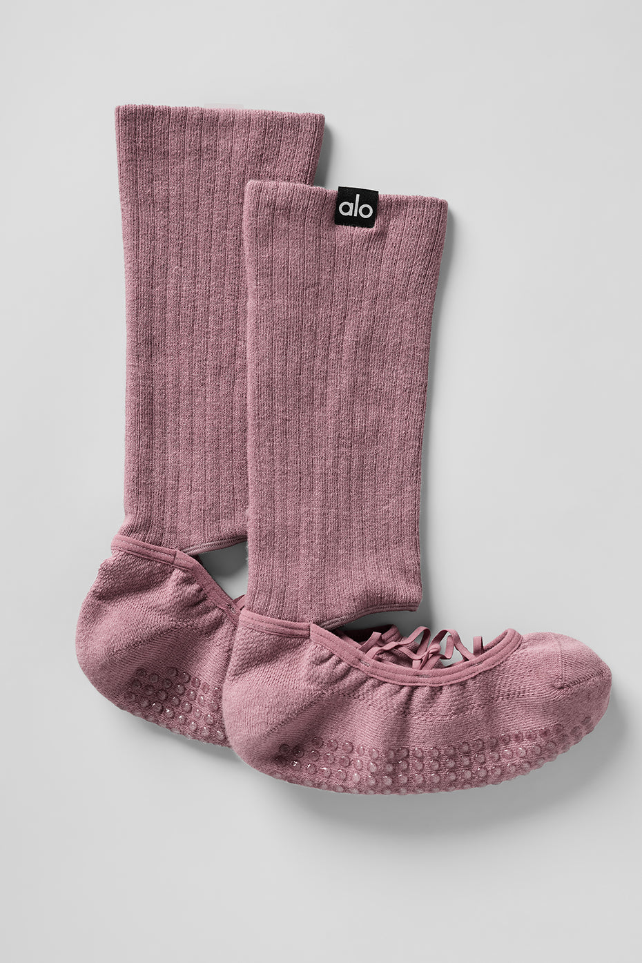 Women's Strappy Siren Grip scok - 10 pairs - Smoky Quartz