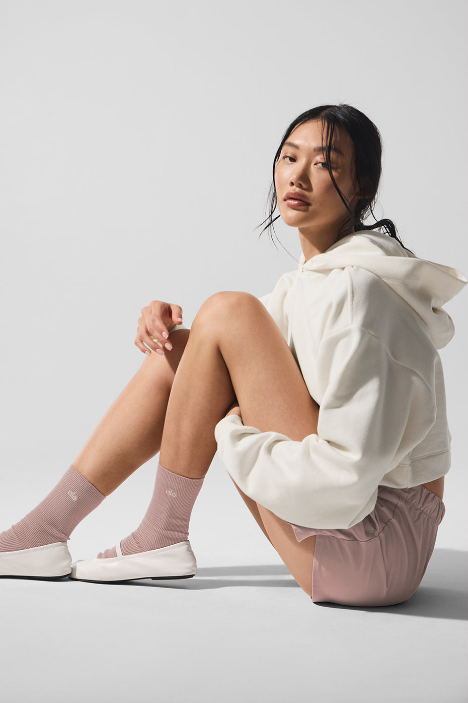 Unisex Half-Crew Understated scok - 10 pairs - Taupe