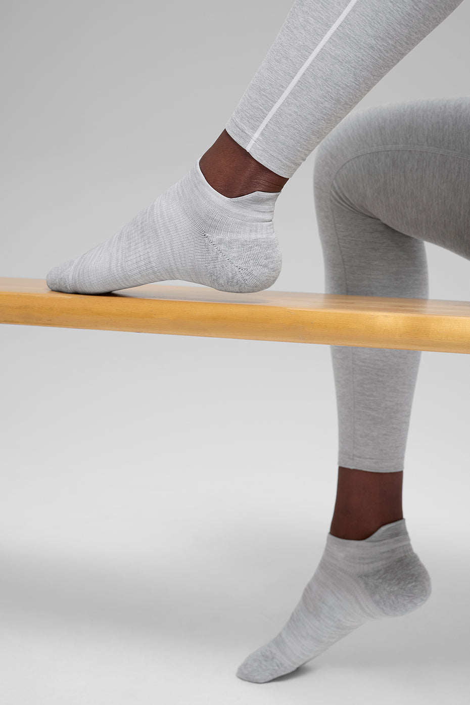 Unisex Performance Tab scok - 10 pairs - Athletic Heather Grey