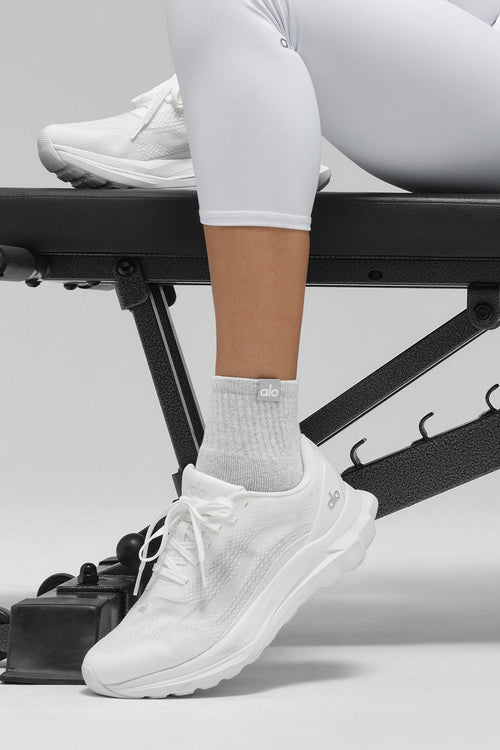 Quarter Crew Street scok - 10 pairs - Athletic Heather Grey